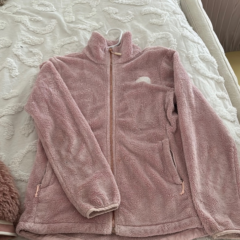 Pink Fleece Zip-Up Jacket